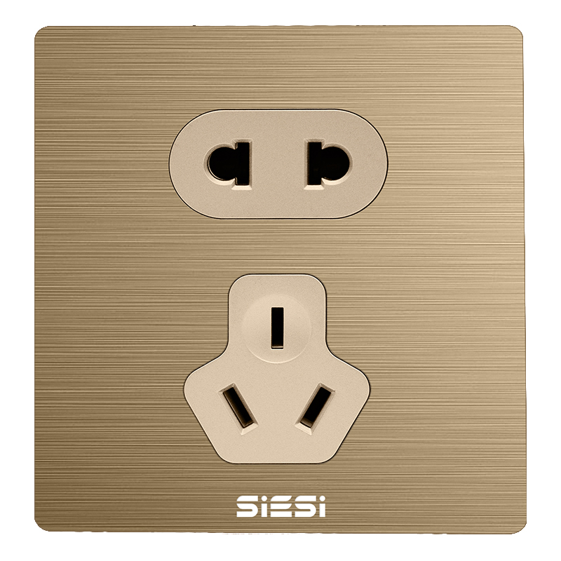 10A二三极插座-V6富贵金-PA视讯照明官网