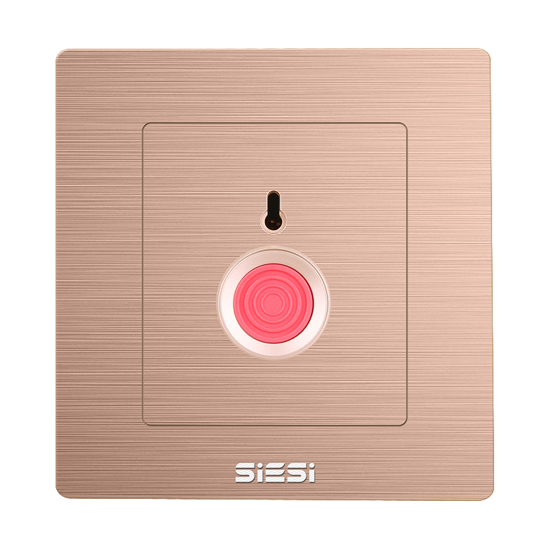 紧迫报警开关-V6玫瑰金-PA视讯照明官网