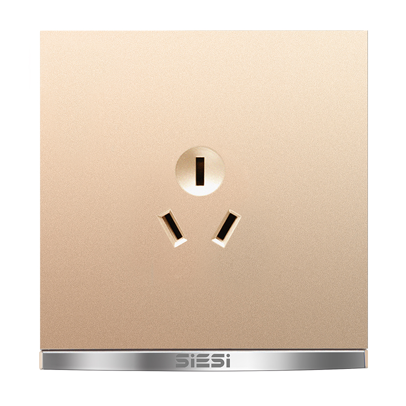 16A三极插座-V9玫瑰金-PA视讯照明官网