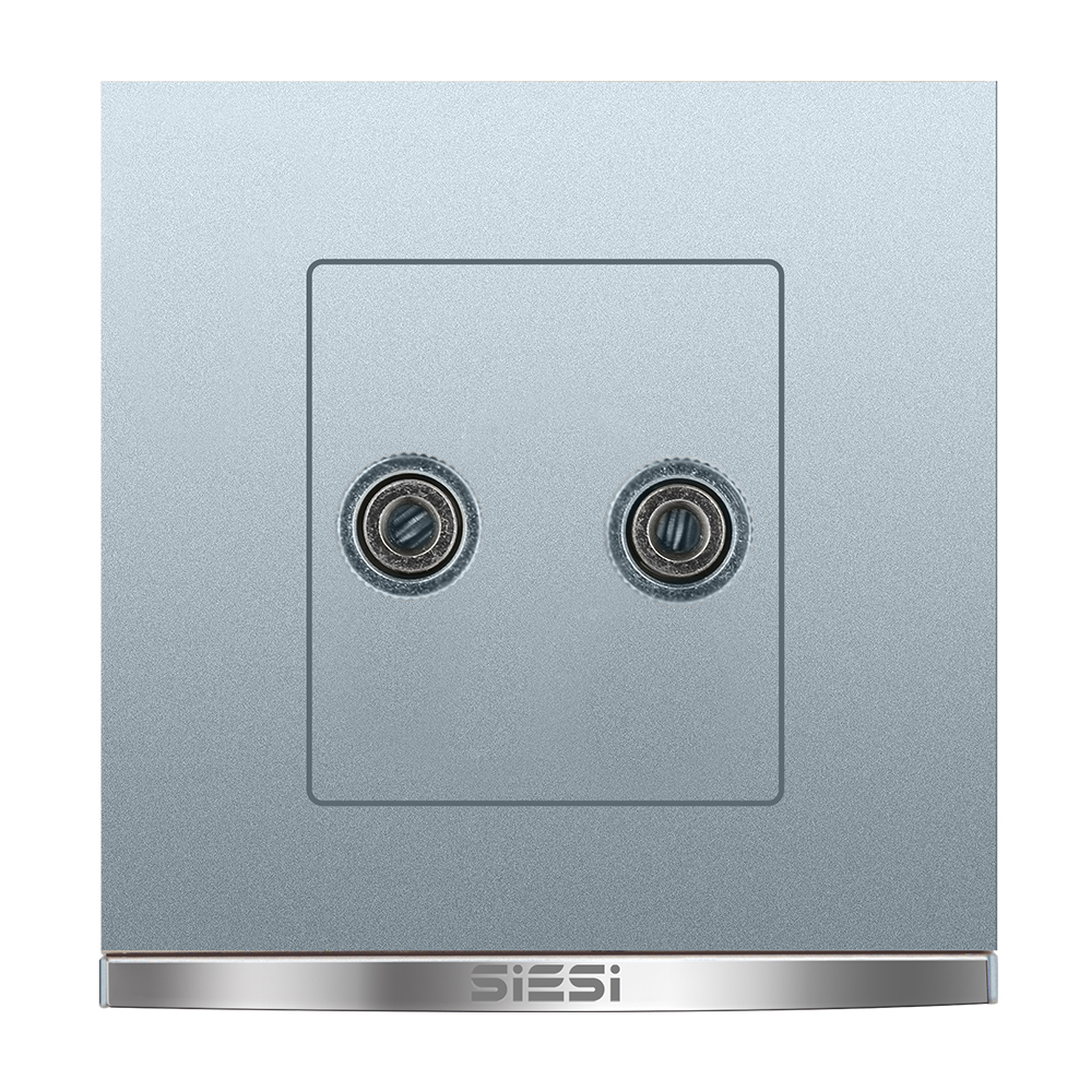 一位两孔音响-V9太空灰-PA视讯照明官网