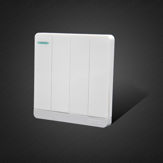 10A四位单控开关-S1系列-PA视讯照明官网