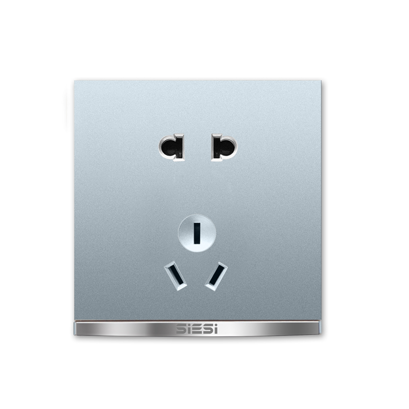 10A二三极插座-V9太空灰-PA视讯照明官网