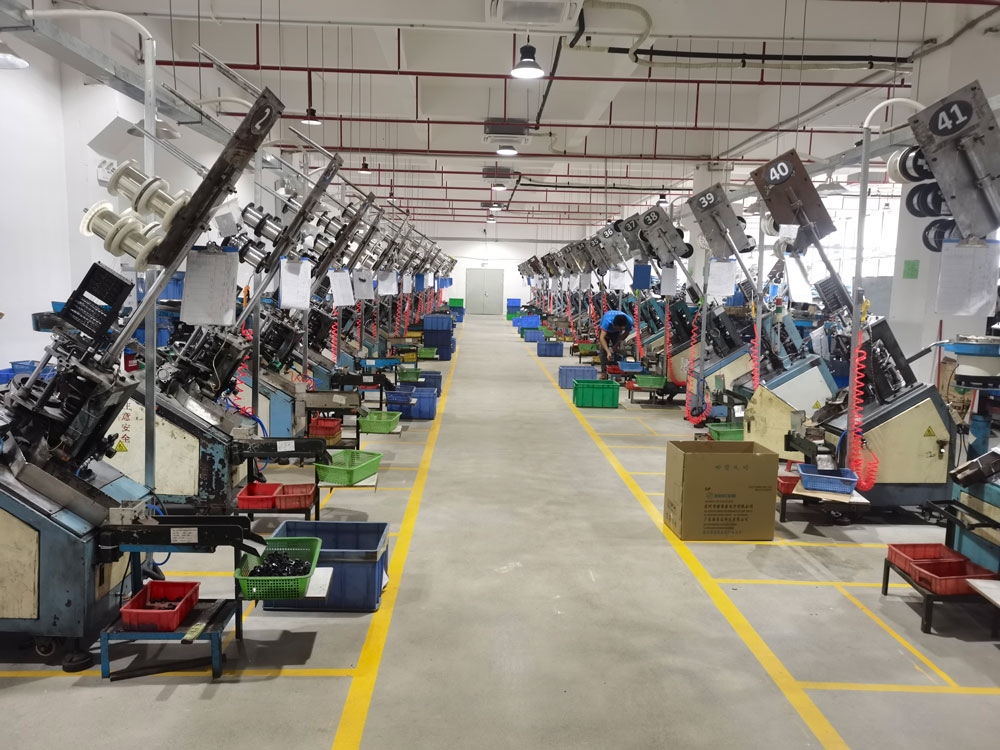 PA视讯工厂车间事情情形（广东河源）